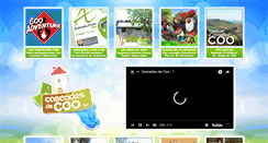 Desktop Screenshot of cascades-de-coo.be